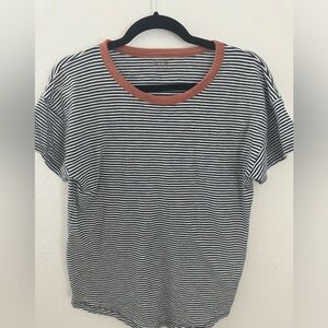 Madewell Striped Cotton Tee